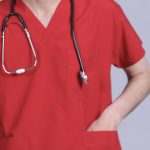 ست اسکراب پزشکی سیزگی قرمز