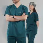 ست اسکراب پزشکی فیگز سبز کله غازی