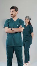 ست اسکراب پزشکی فیگز سبز کله غازی