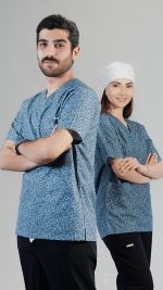 اسکراب تک پزشکی طرح لب