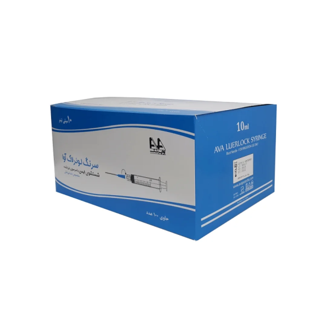 10ccSyringe سرنگ لوئرلاک آواپزشک 10 سی سی - Image 1