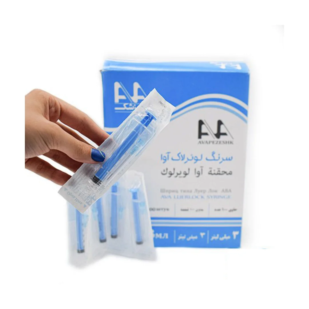 3ccSyringe سرنگ لوئرلاک 3 سی سی - Image 1