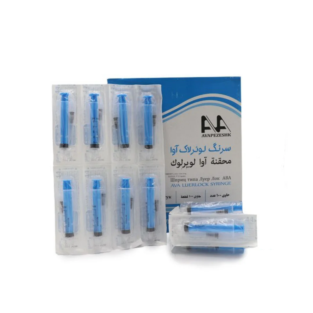 5ccSyringe سرنگ لوئرلاک آواپزشک 5 سی سی - Image 1
