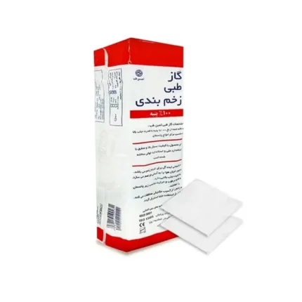 گاز طبی ساده 8 لایه 500 گرمی ثمین طب